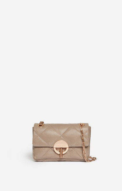Petit Sac Moon En Cuir Mat