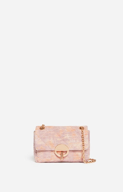 Petit Sac Moon En Coton Et Jute