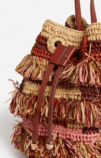 Sac Bourse En Raphia