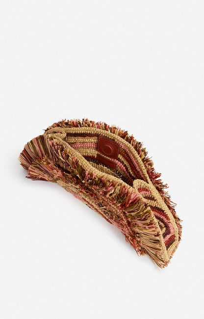 Pochette En Raphia