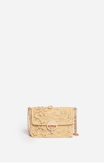 Petit Sac Moon En Raphia